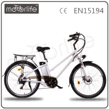 MOTORLIFE / OEM EN15194 HEIßER VERKAUF 36v 250w 26 Zoll elektrisches Fahrrad mit Batterie